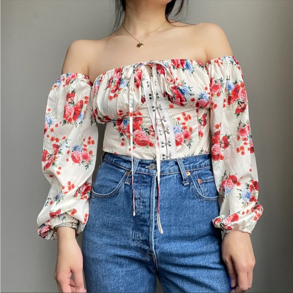 Pretty Little Thing Floral Bodysuit